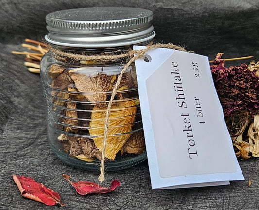 Tørket Shiitake 25gr